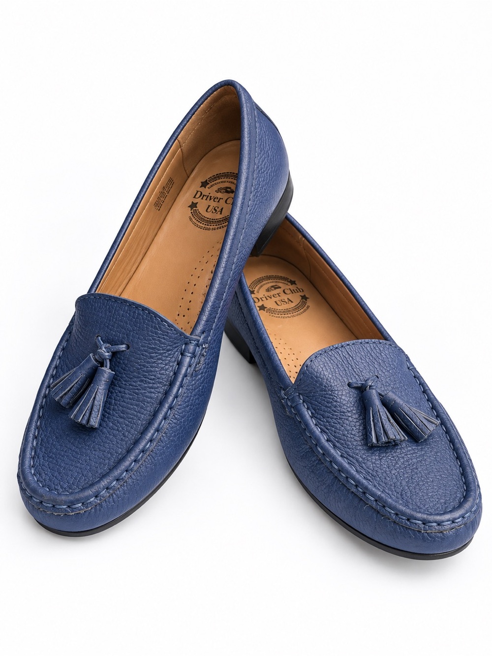 Driver Club Murray Hill Leather Loafer Blue 8.5